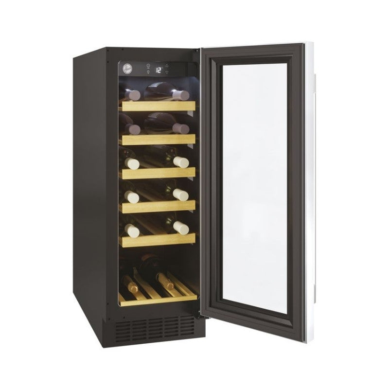Hoover H500 HWCB 30 Black/Stainless Steel Wine Cooler