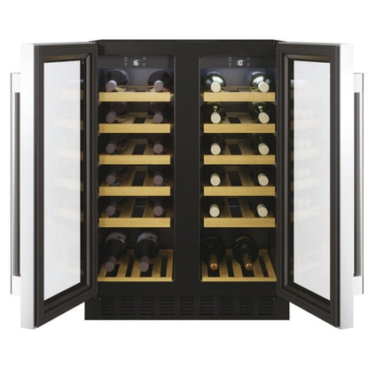 Hoover H500 HWCB 60D Black/Stainless Steel Wine Cooler