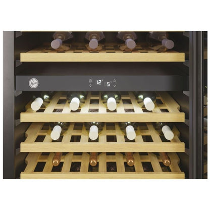 Hoover H500 HWCB 60 Black/Stainless Steel Wine Cooler