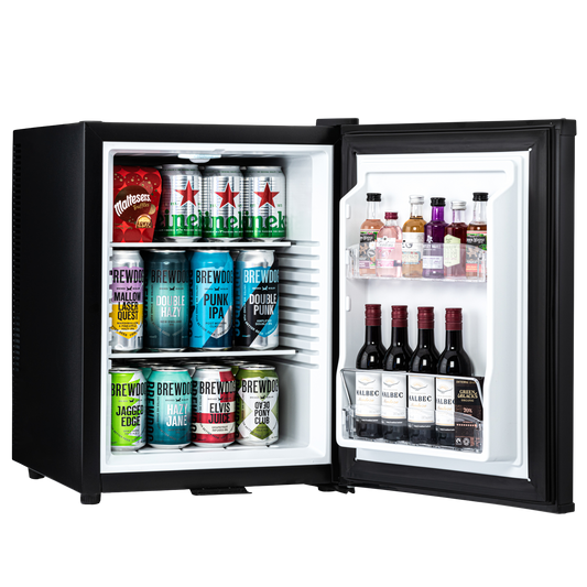 Barcool Bar50 40-litre mini bar fridge in black