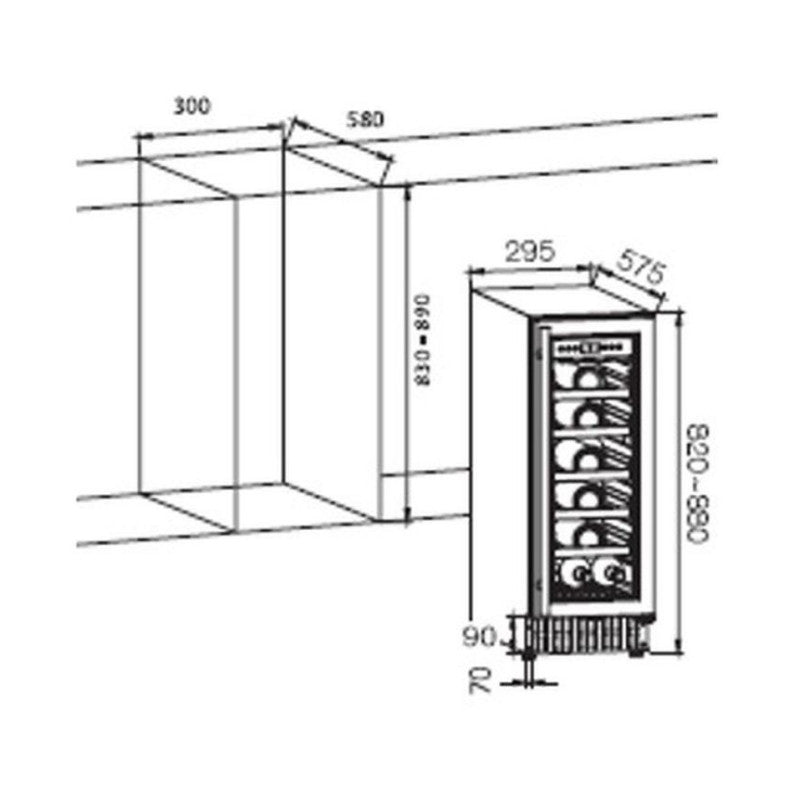 Prima PRWC407 Wine Cooler