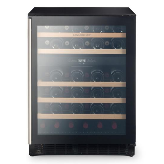 Rangemaster RDZ6046BL Black Wine Cabinet