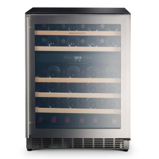 Rangemaster RDZ6046SS Stainless Steel Wine Cabinet