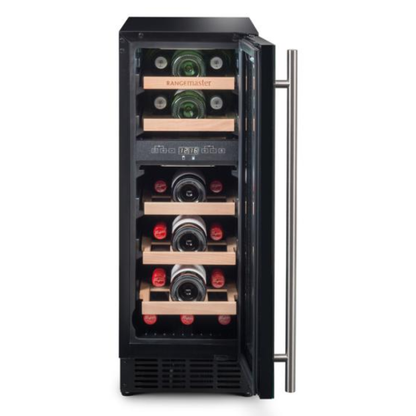 Rangemaster RWC3018BL Black Wine Cabinet