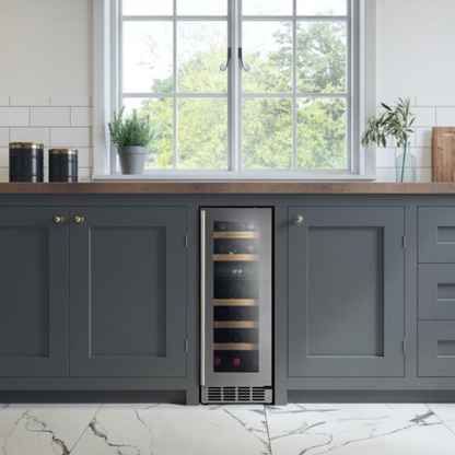 Rangemaster RWC3018SS Stainless Steel Wine Cabinet