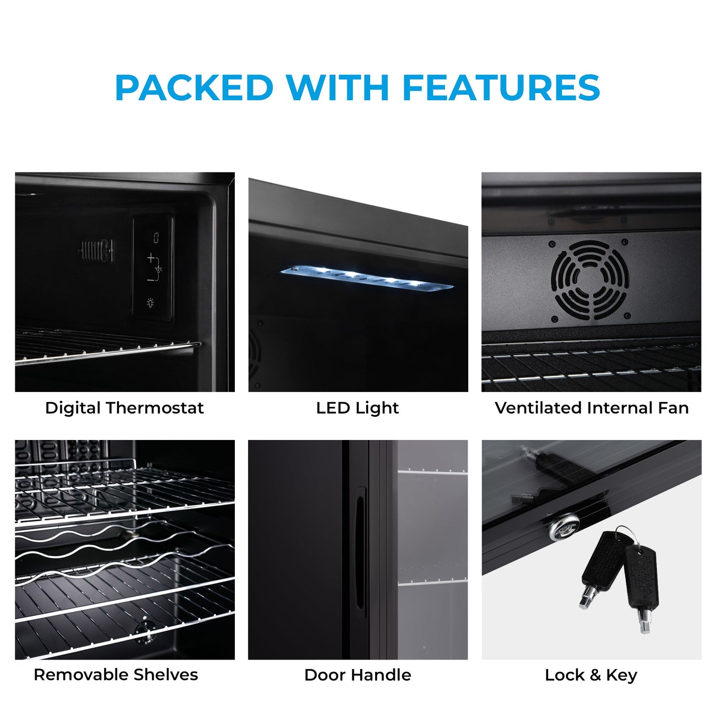 Subcold Super115 LED Beer Fridge | 5 Wine Bottles + 100 Cans  | Single Zone