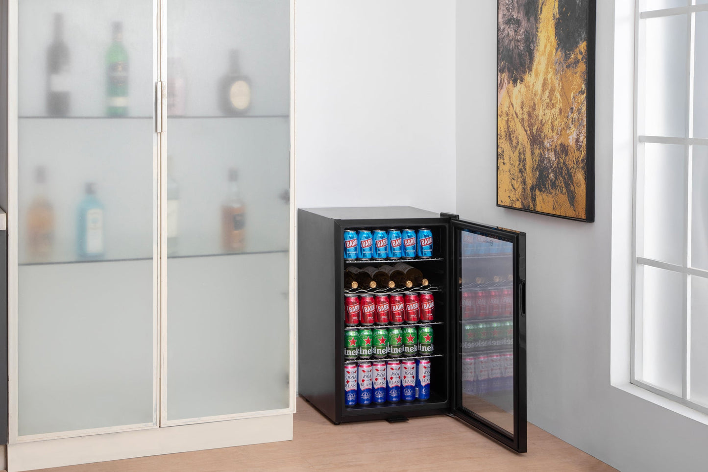 Subcold Super115 LED Beer Fridge | 5 Wine Bottles + 100 Cans  | Single Zone