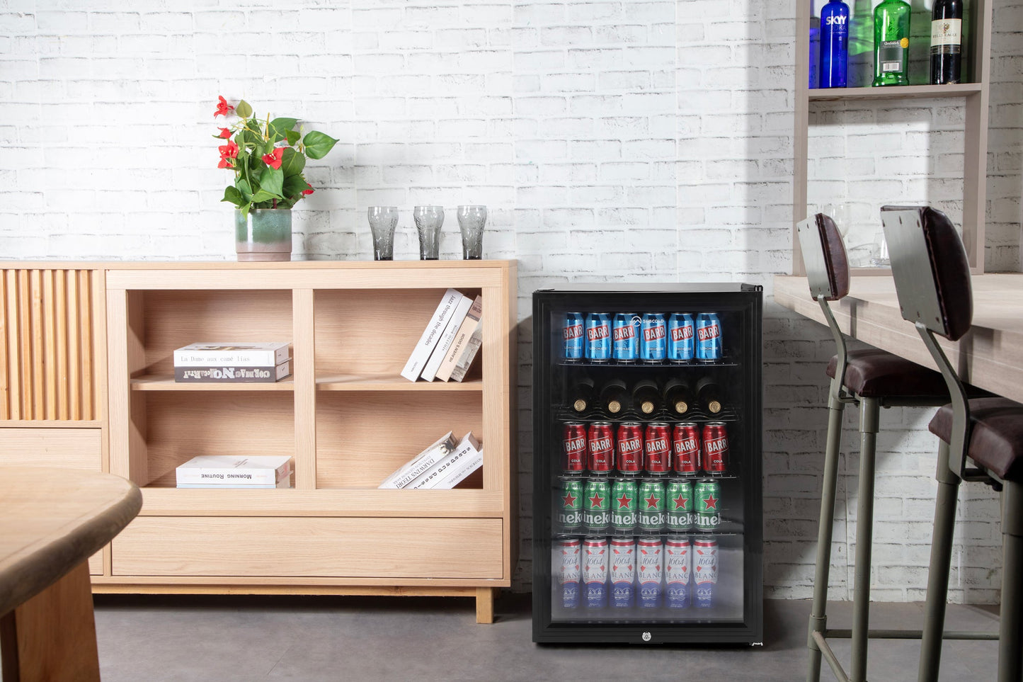 Subcold Super115 LED Beer Fridge | 5 Wine Bottles + 100 Cans  | Single Zone