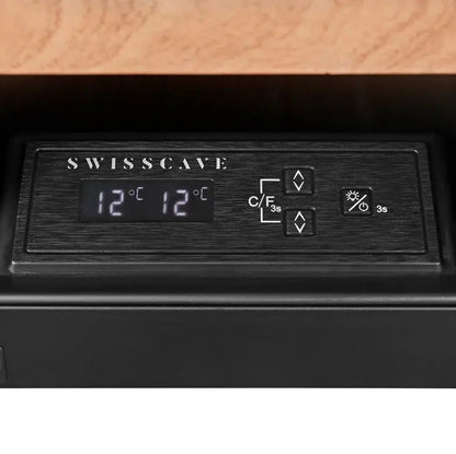 WLI-90DF dual zone wine cooler