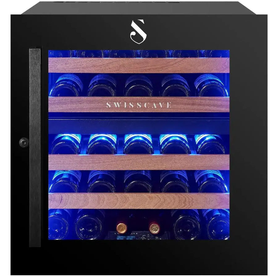 WLI-90DF dual zone wine cooler