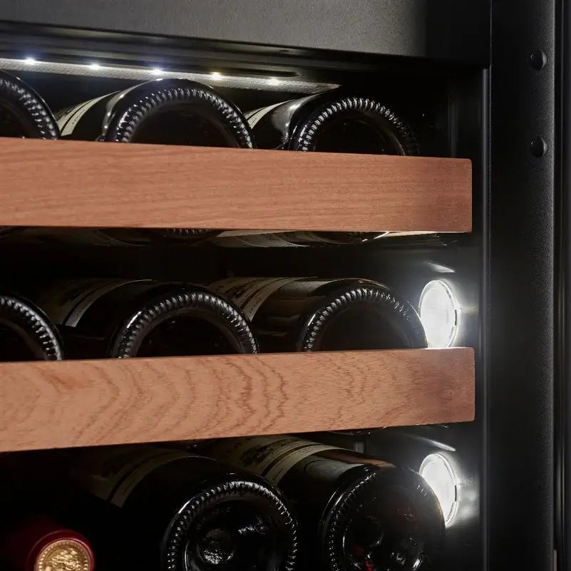 WLI-90DF dual zone wine cooler