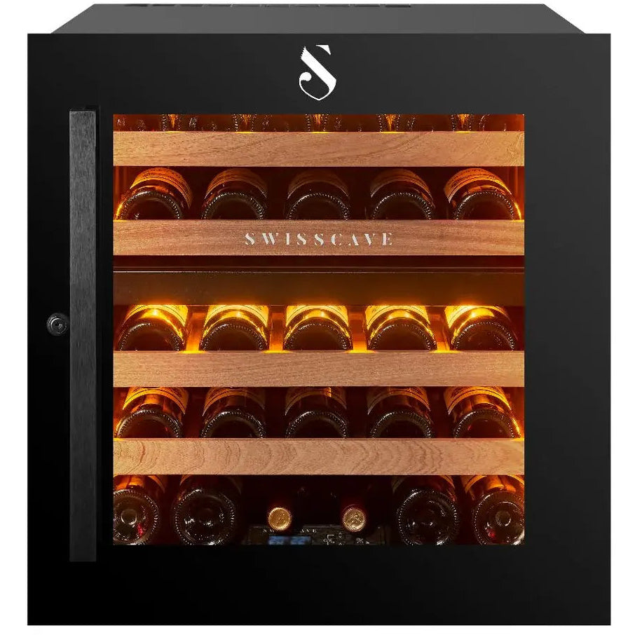 WLI-90DF dual zone wine cooler