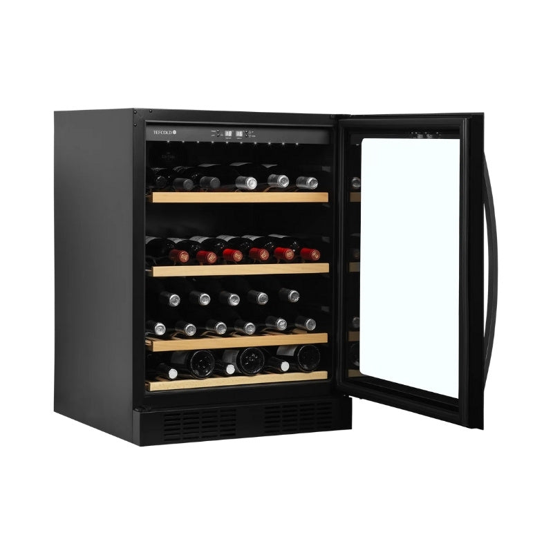 Tefcold TFW200-F Black Wine Cooler