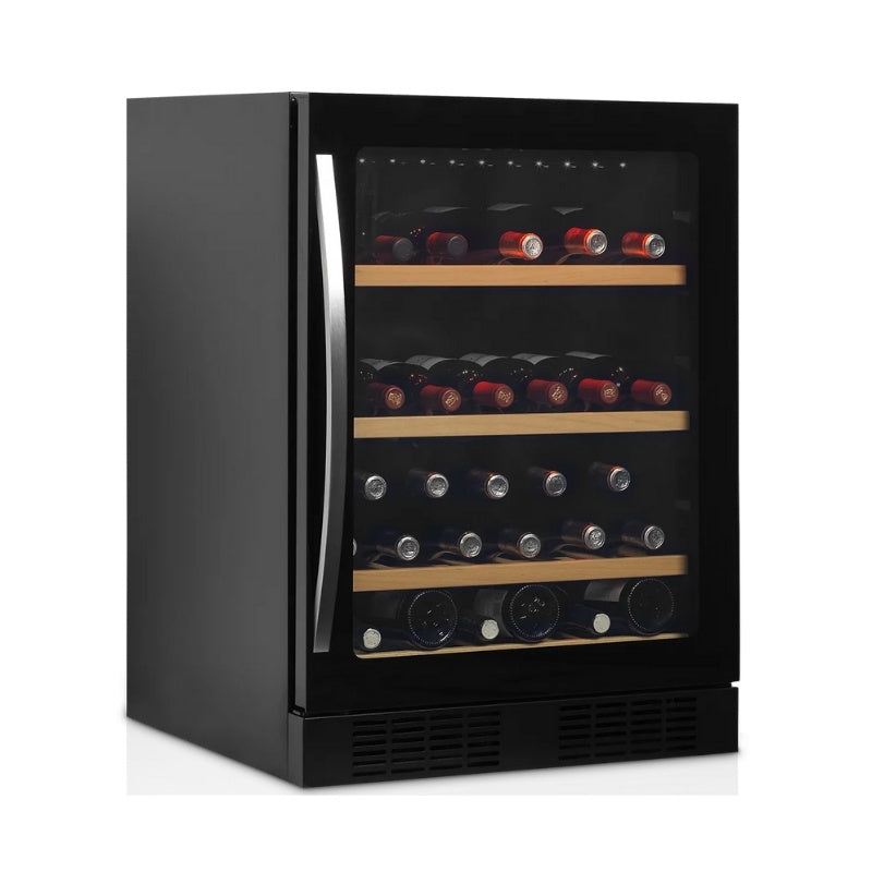 Tefcold TFW200-F Black Wine Cooler