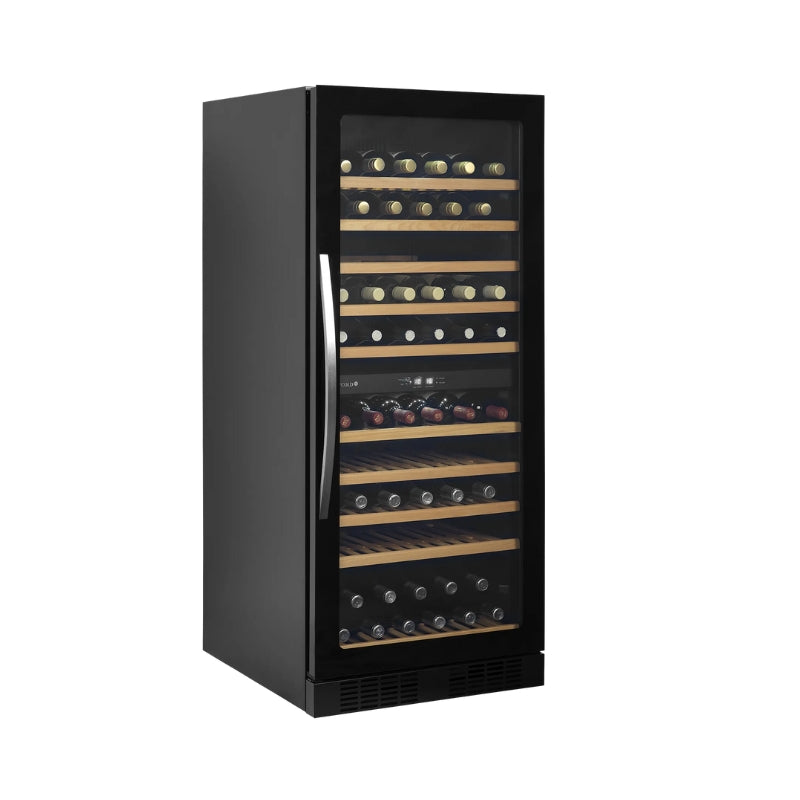 Tefcold TFW300-2F Black Wine Cooler