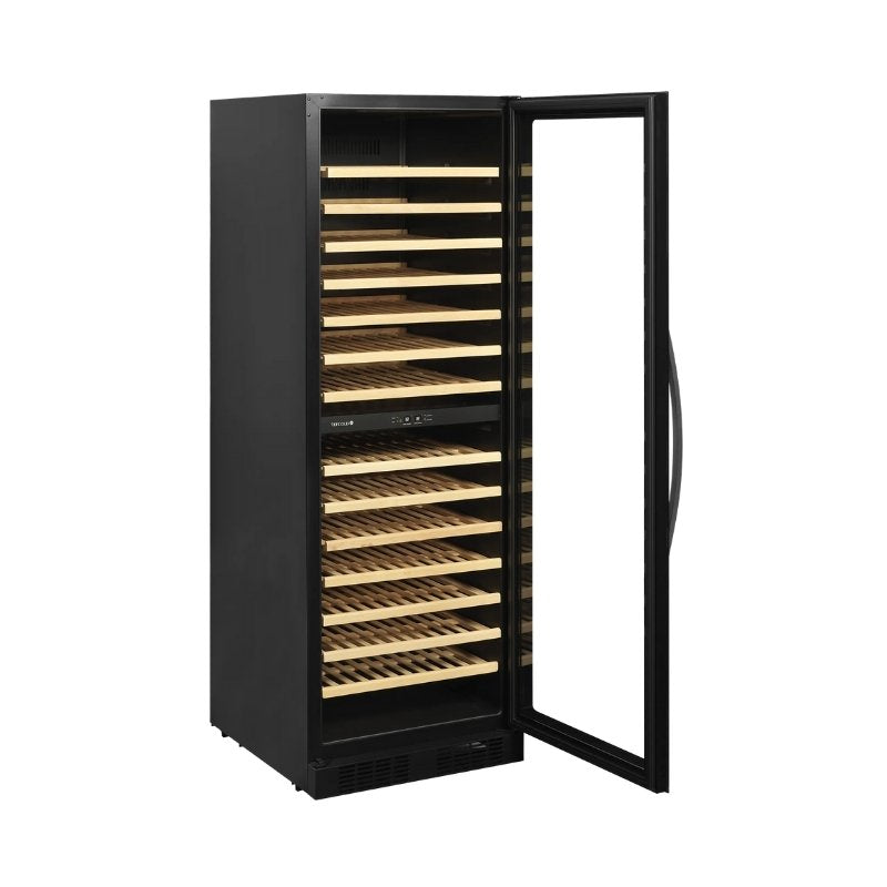 Tefcold TFW400-2F Black Wine Cooler