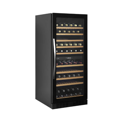 Tefcold TFW400-2F Black Wine Cooler