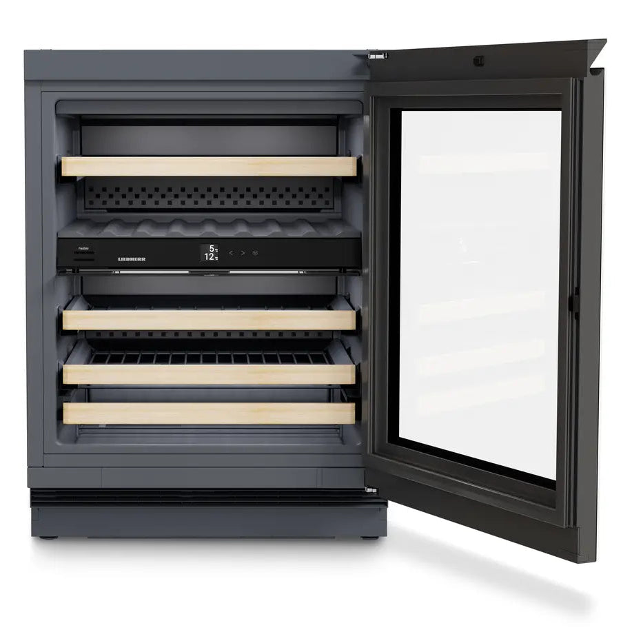 Liebherr UWgb 3632 Vinidor Wine Fridge | 32 Bottle | Dual Zone | Black