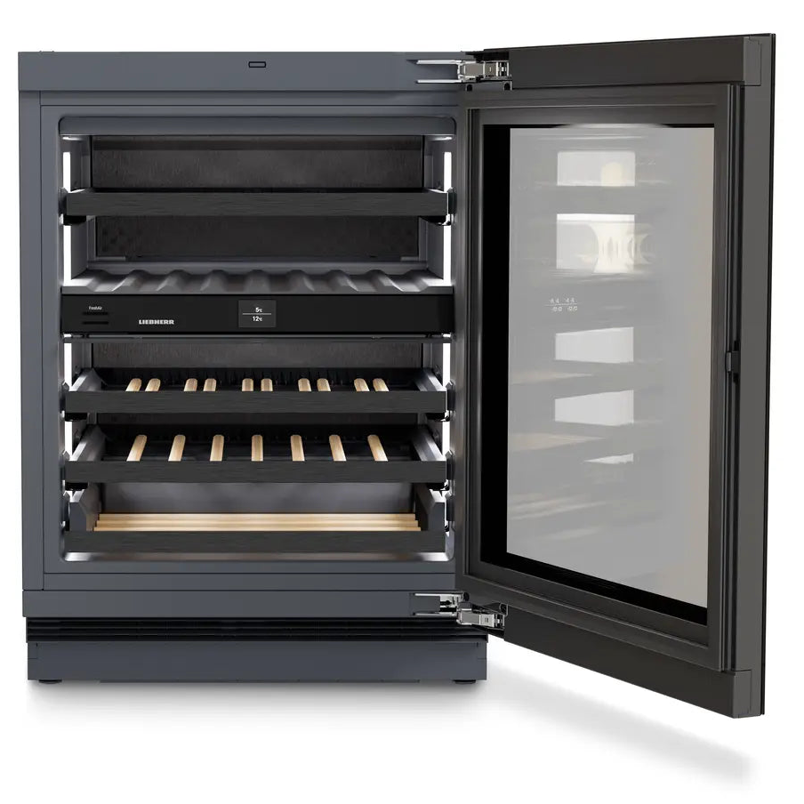 Liebherr UWgbi 3682 Vinidor Selection Wine Fridge | 32 Bottle | Dual Zone | Black