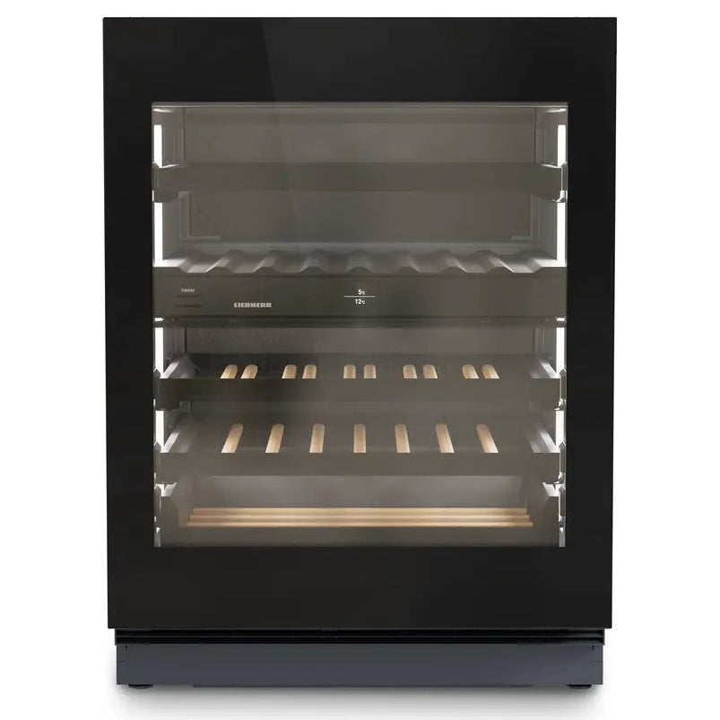 Liebherr UWgbi 3682 Vinidor Selection Wine Fridge | 32 Bottle | Dual Zone | Black