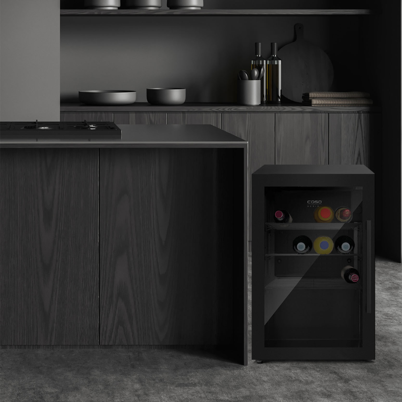 CASO Design Black Indoor & Outdoor Drinks Cooler