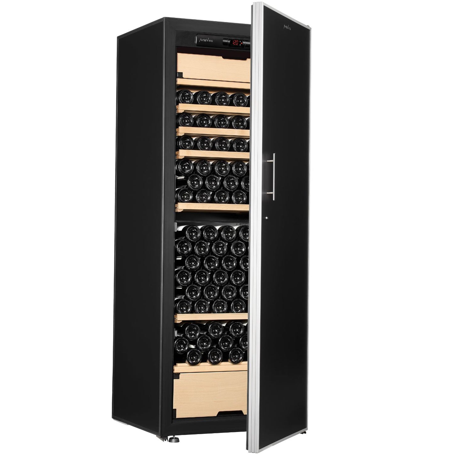 ArteVino OXG3T199NPD Black Wine Cabinet