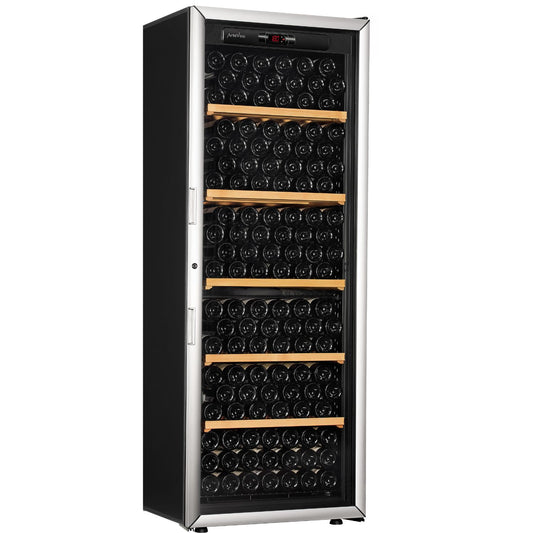 ArteVino OXGMT225NVSD Silver Wine Cabinet