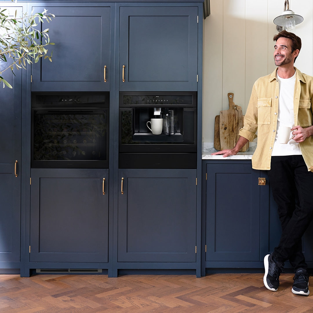 Caple WC6100BS Black Steel Wine Cooler