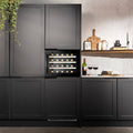 Caple WC6411BG Black Glass Wine Cooler