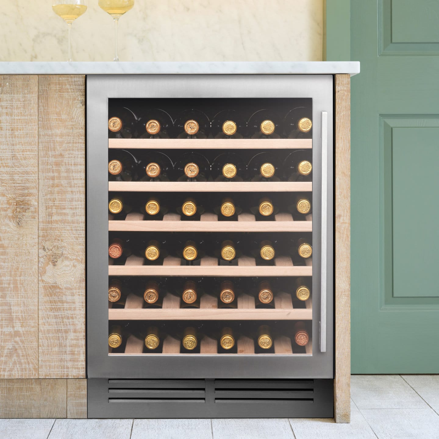 Caple WI6142 Stainless Steel Wine Cooler