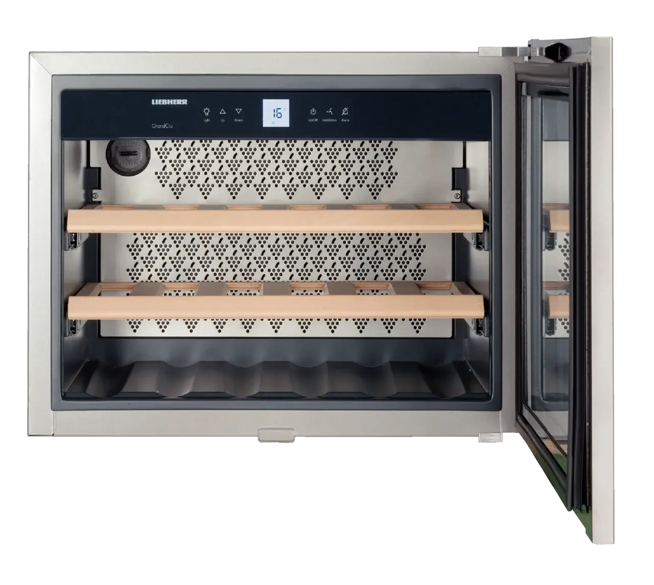 Liebherr WKEes 553 GrandCru Wine Fridge | 18 Bottle | Single Zone | Silver