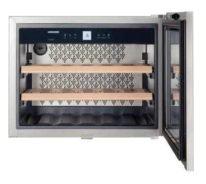 Liebherr WKEes 553 GrandCru Wine Fridge | 18 Bottle | Single Zone | Silver