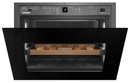 Liebherr WKEgb 582 GrandCru Wine Fridge | 18 Bottle | Single Zone | Black