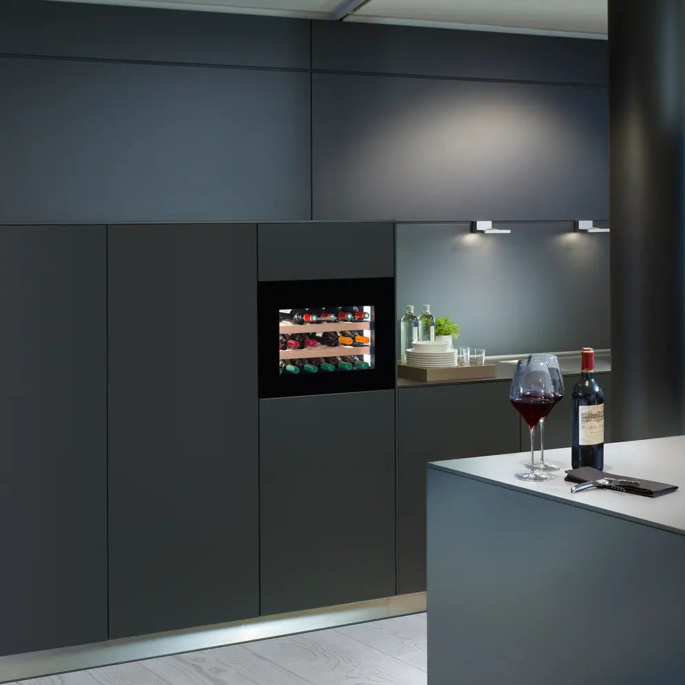 Liebherr WKEgb 582 GrandCru Wine Fridge | 18 Bottle | Single Zone | Black