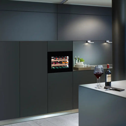 Liebherr WKEgb 582 GrandCru Wine Fridge | 18 Bottle | Single Zone | Black