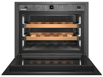 Liebherr WKEgb 582 GrandCru Wine Fridge | 18 Bottle | Single Zone | Black