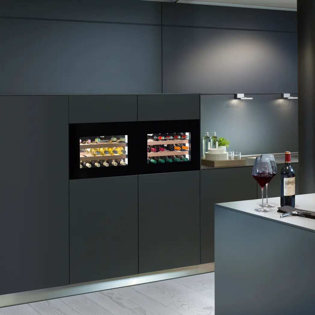 Liebherr WKEgb 582 GrandCru Wine Fridge | 18 Bottle | Single Zone | Black