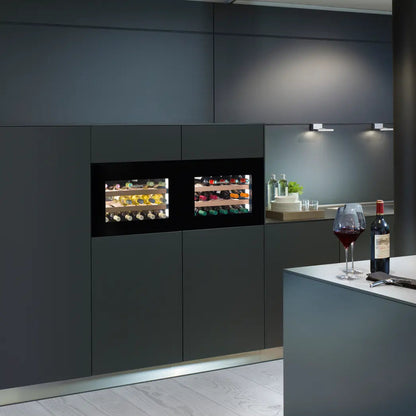 Liebherr WKEgb 582 GrandCru Wine Fridge | 18 Bottle | Single Zone | Black