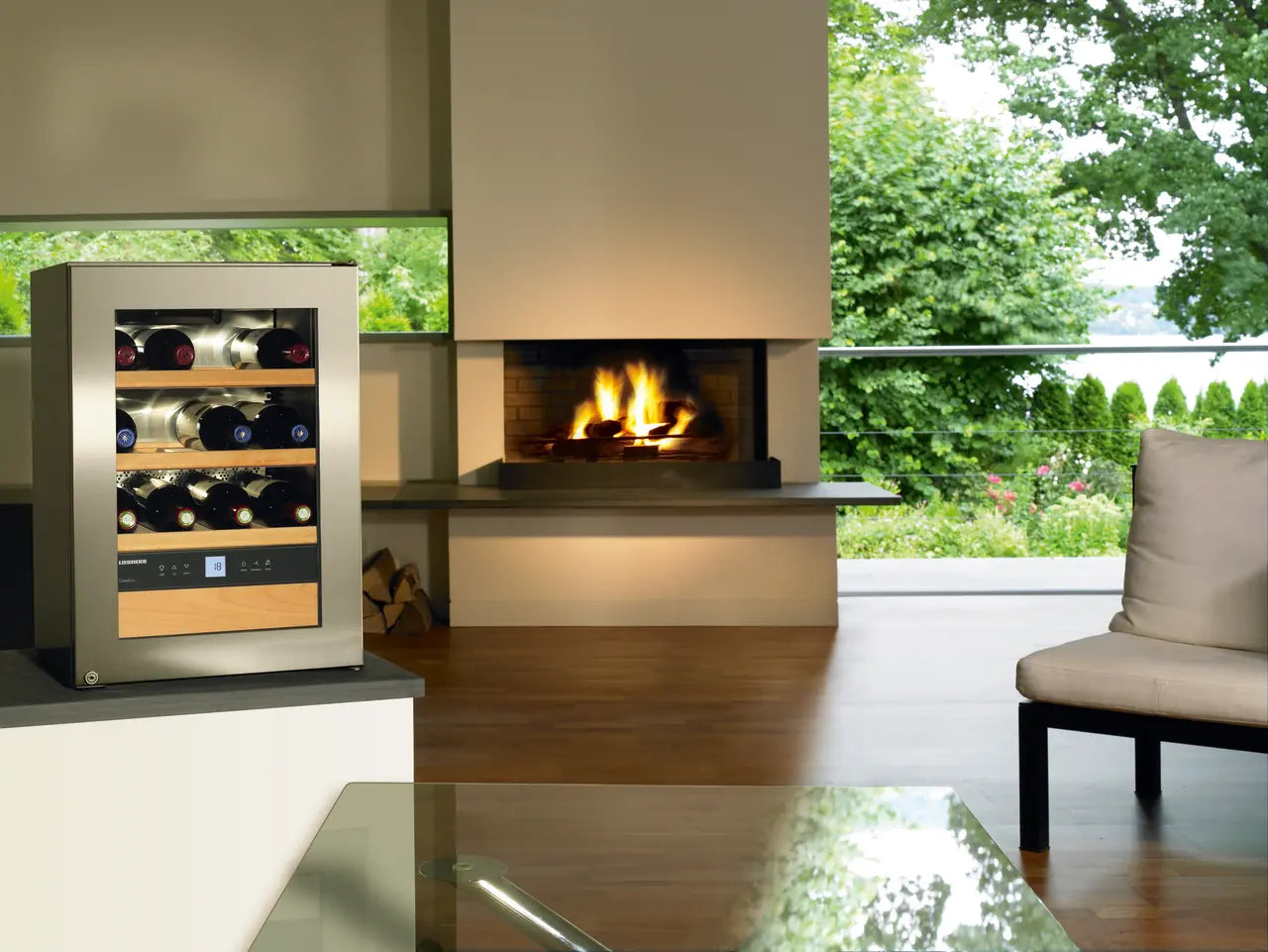 Liebherr WKes 653 GrandCru Wine Fridge | 12 Bottle | Single Zone | Silver