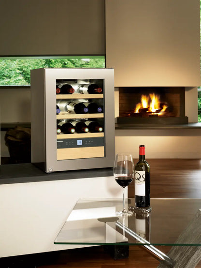 Liebherr WKes 653 GrandCru Wine Fridge | 12 Bottle | Single Zone | Silver