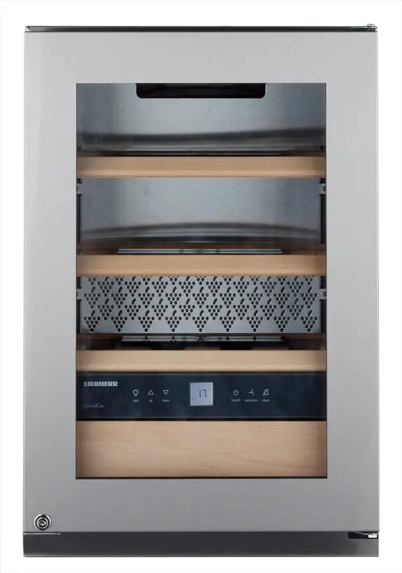 Liebherr WKes 653 GrandCru Wine Fridge | 12 Bottle | Single Zone | Silver