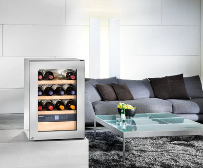 Liebherr WKes 653 GrandCru Wine Fridge | 12 Bottle | Single Zone | Silver