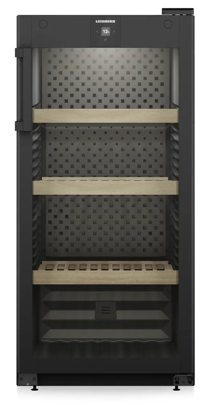 Liebherr WPbl 4201 GrandCru Wine Fridge | 142 Bottle | Single Zone | Black