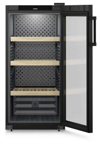 Liebherr WPbl 4201 GrandCru Wine Fridge | 142 Bottle | Single Zone | Black