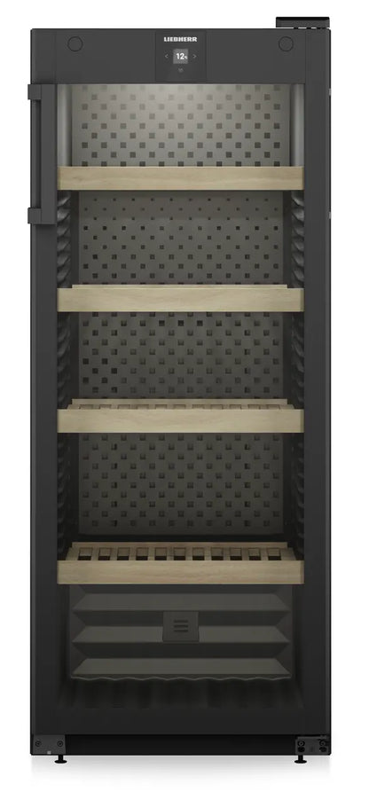 Liebherr WPbl 4601 GrandCru Wine Fridge | 166 Bottle | Single Zone | Black