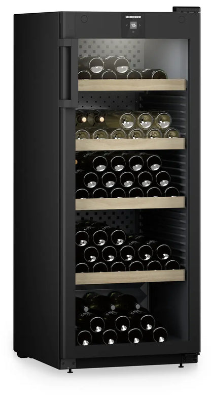 Liebherr WPbl 4601 GrandCru Wine Fridge | 166 Bottle | Single Zone | Black