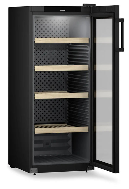 Liebherr WPbl 4601 GrandCru Wine Fridge | 166 Bottle | Single Zone | Black