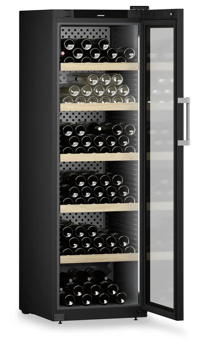 Liebherr WPbli 5231 GrandCru Selection Wine Fridge | 229 Bottle | Single Zone | Black
