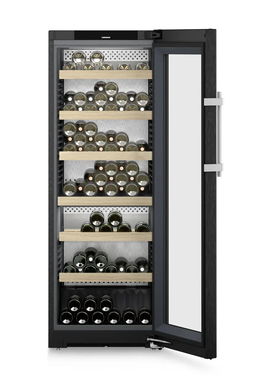 Liebherr WPbsi 5052 Vinidor Wine Fridge | 131 Bottle | Dual Zone | Black