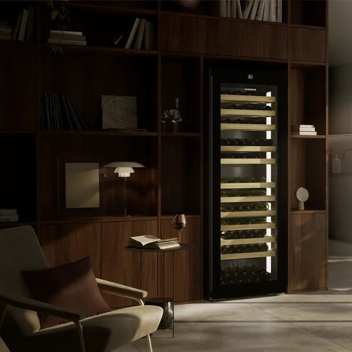 Liebherr WPgbi 7473 Vinidor Selection Wine Fridge | 182 Bottle | Triple Zone | Black